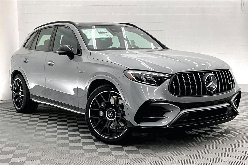 new 2025 Mercedes-Benz AMG GLC 63 car, priced at $93,200