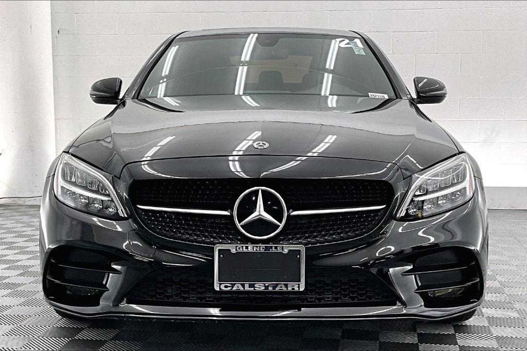 used 2021 Mercedes-Benz C-Class car, priced at $27,981