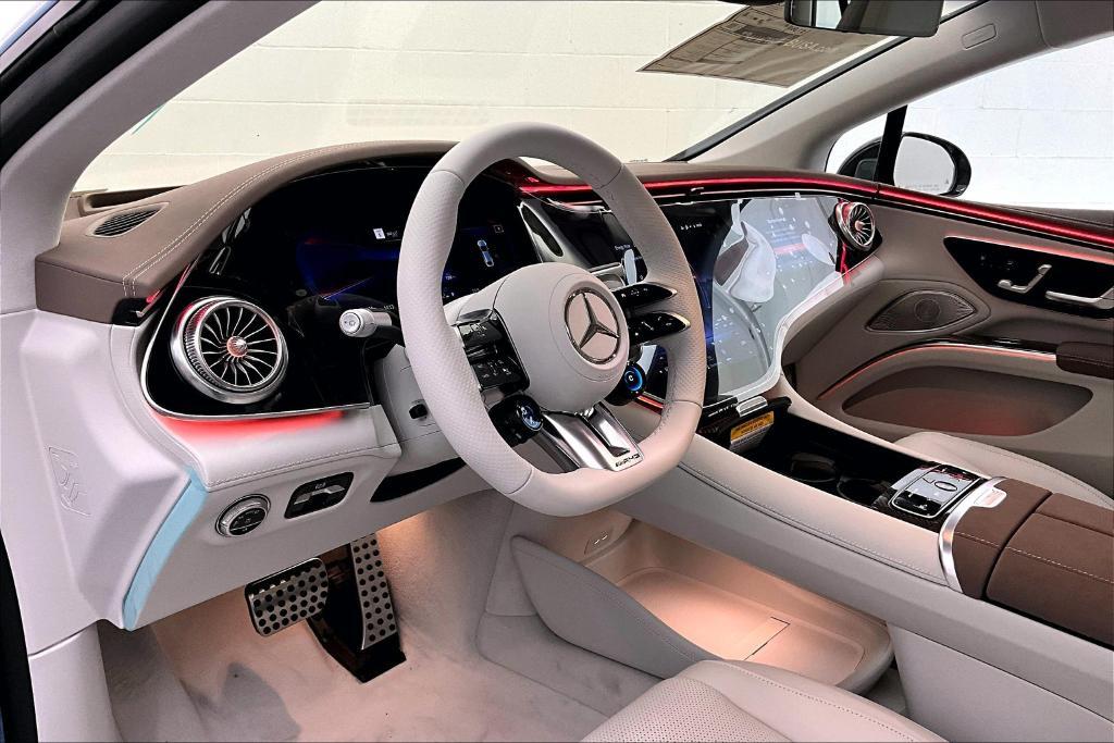 new 2025 Mercedes-Benz AMG EQS car, priced at $157,250
