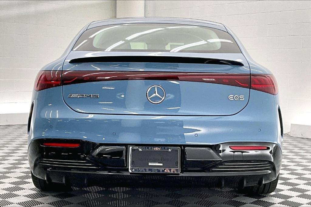 new 2025 Mercedes-Benz AMG EQS car, priced at $157,250