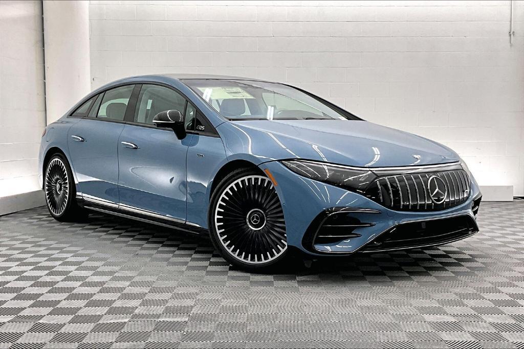 new 2025 Mercedes-Benz AMG EQS car, priced at $157,250