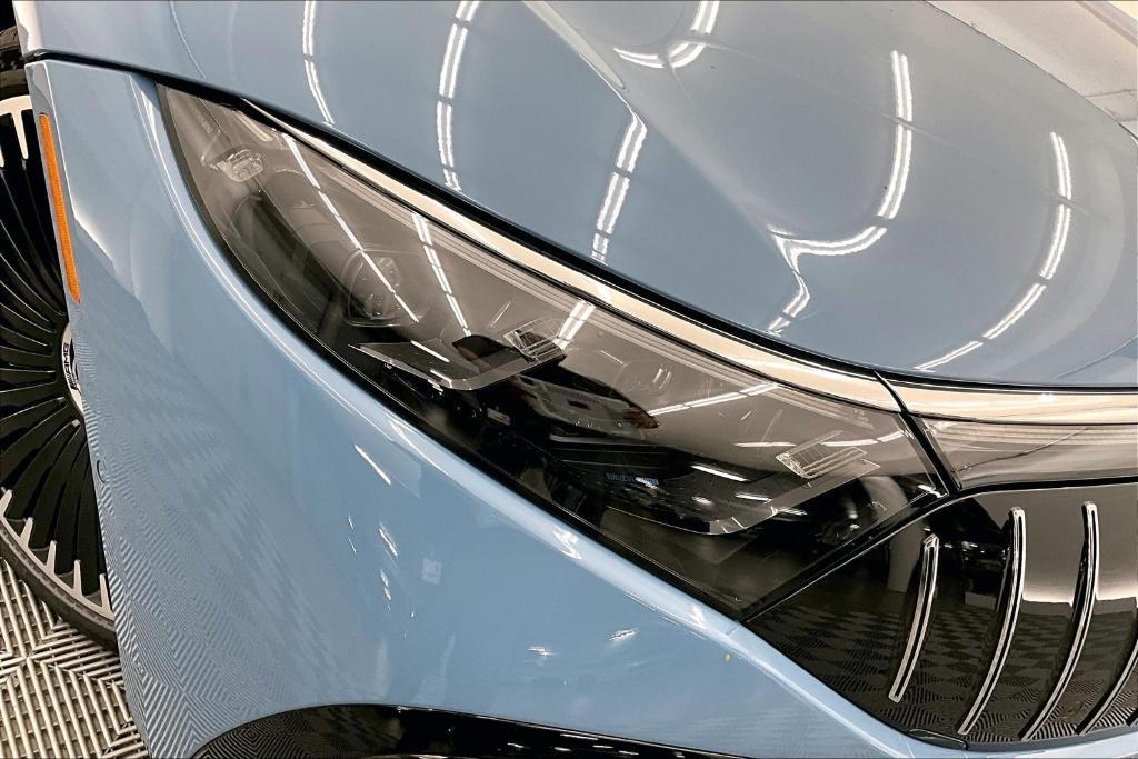 new 2025 Mercedes-Benz AMG EQS car, priced at $157,250