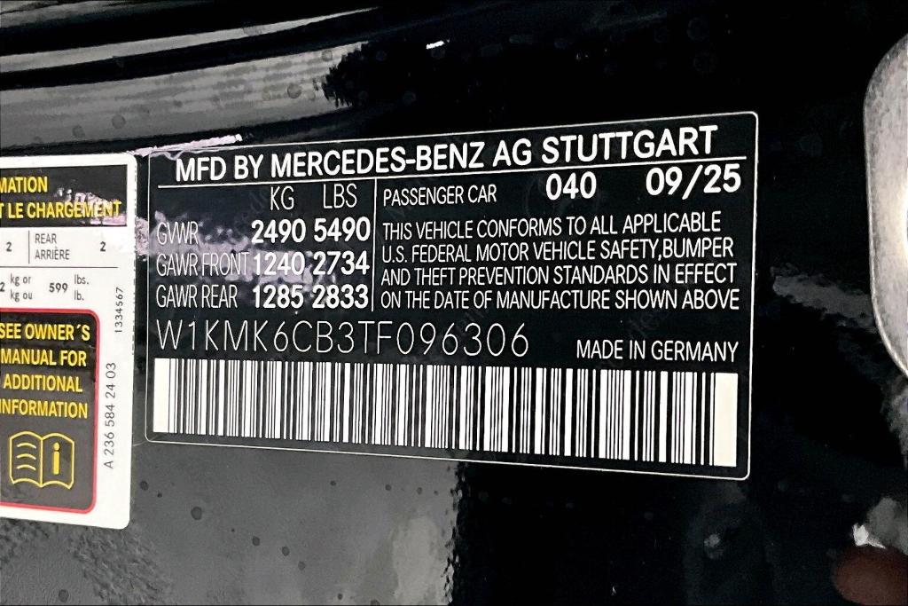 new 2026 Mercedes-Benz AMG CLE 53 car, priced at $90,950