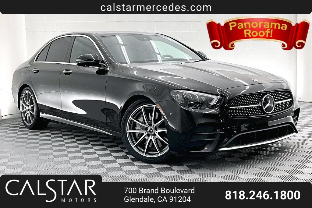 used 2021 Mercedes-Benz E-Class car, priced at $33,981