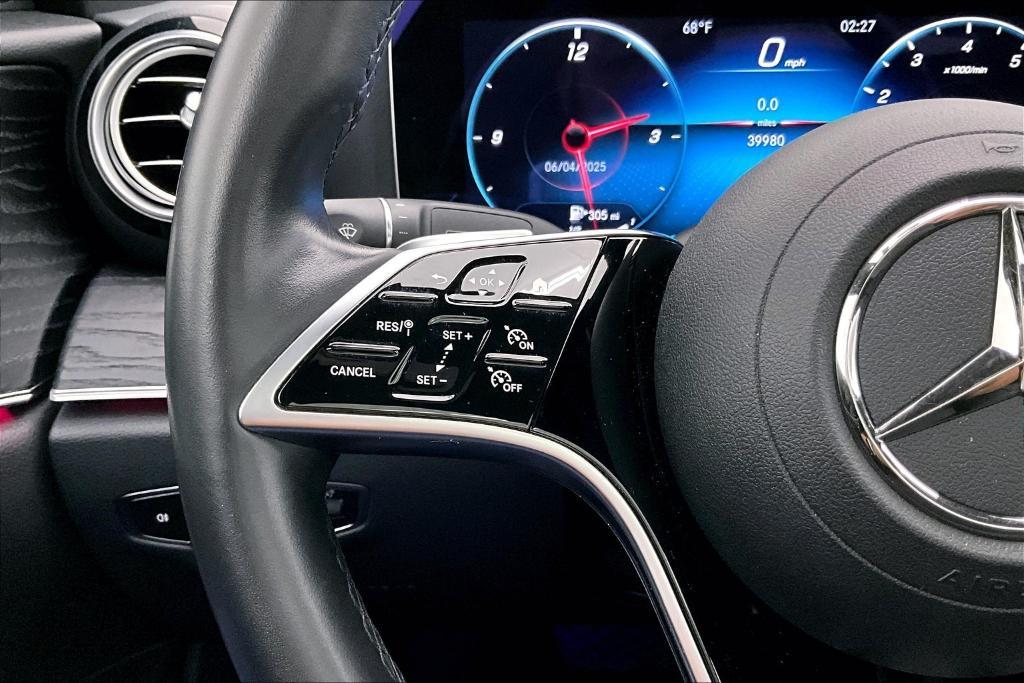 used 2021 Mercedes-Benz E-Class car, priced at $33,981