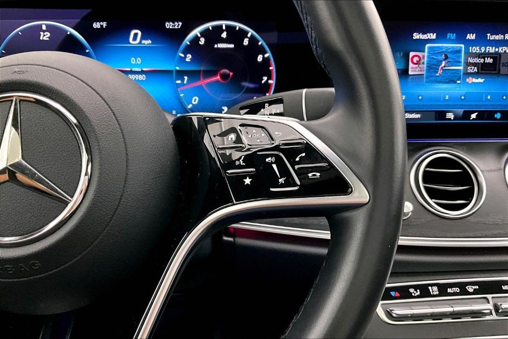 used 2021 Mercedes-Benz E-Class car, priced at $33,981