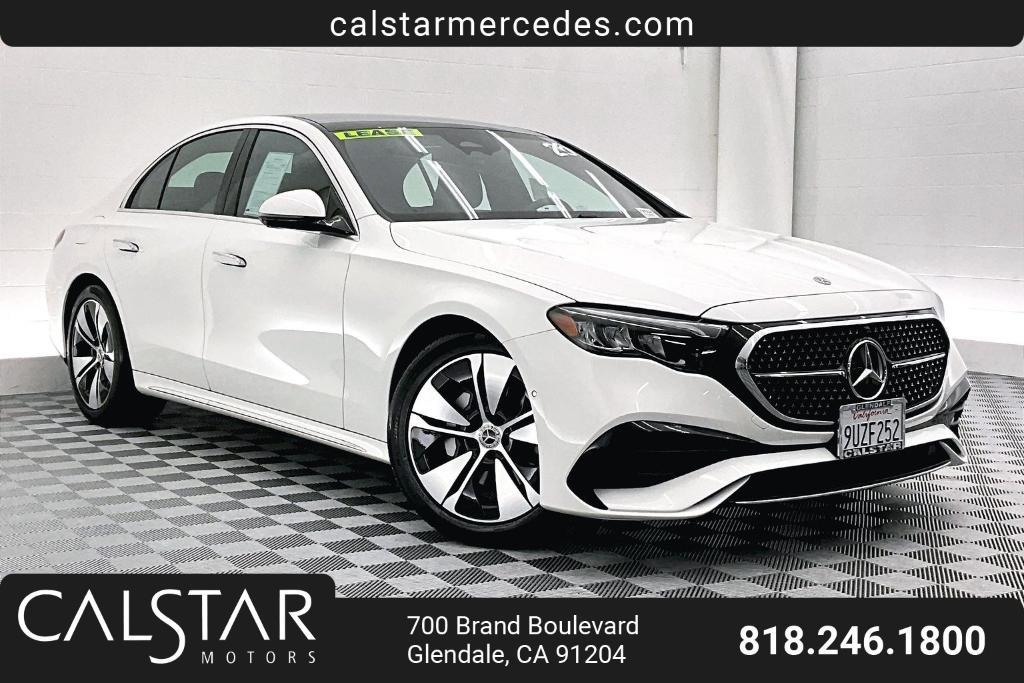 used 2025 Mercedes-Benz E-Class car, priced at $57,998