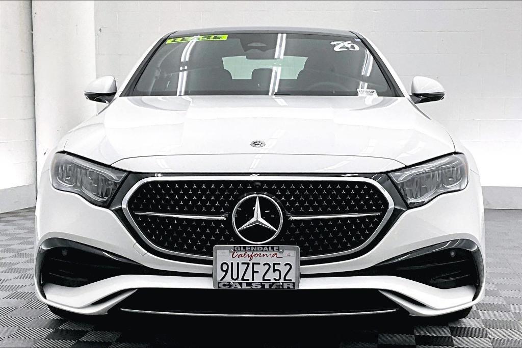 used 2025 Mercedes-Benz E-Class car, priced at $57,998