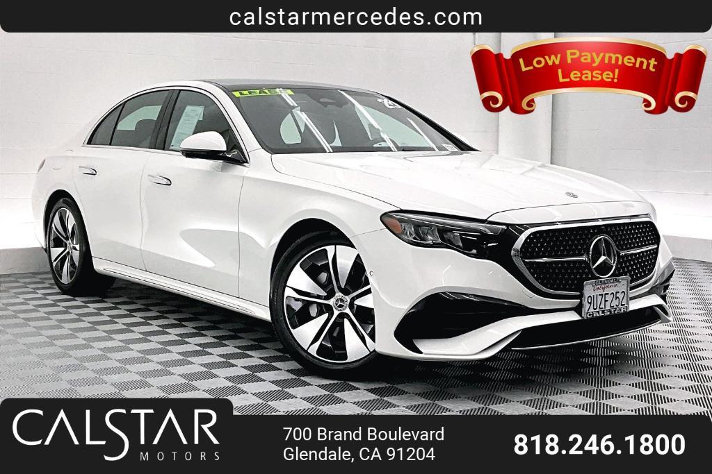 used 2025 Mercedes-Benz E-Class car, priced at $57,998