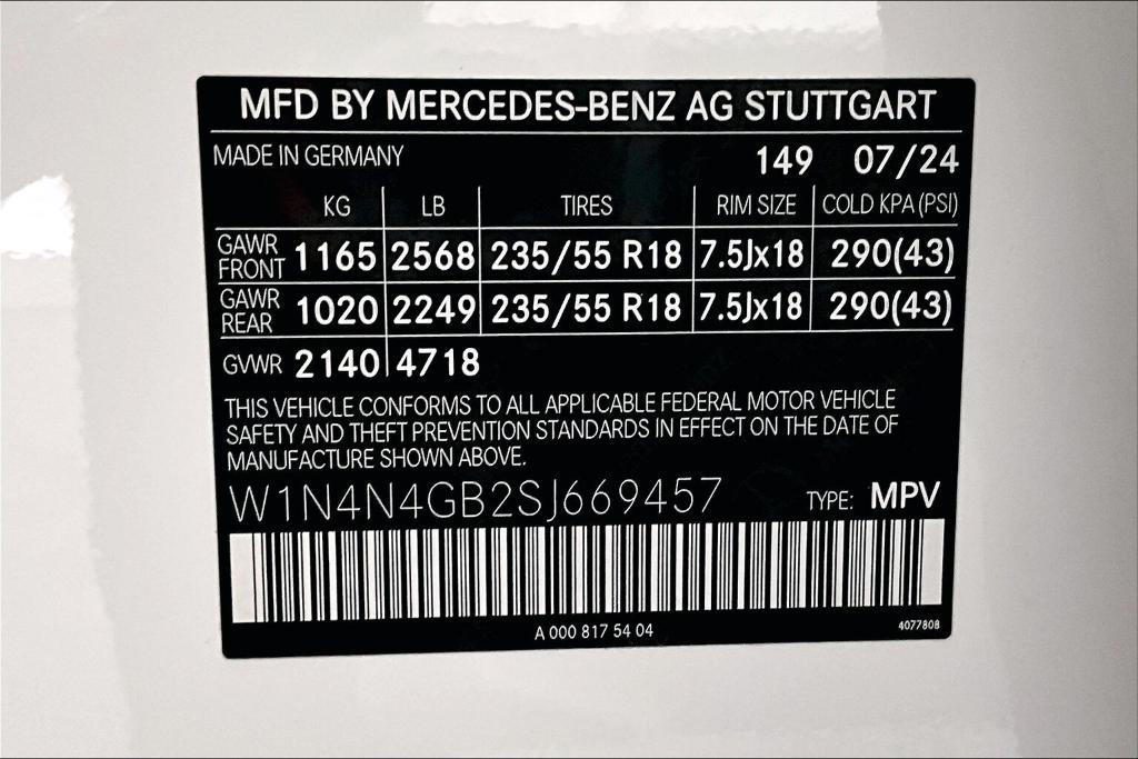 new 2025 Mercedes-Benz GLA 250 car, priced at $46,510