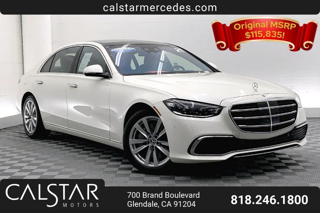 used 2021 Mercedes-Benz S-Class car, priced at $64,888