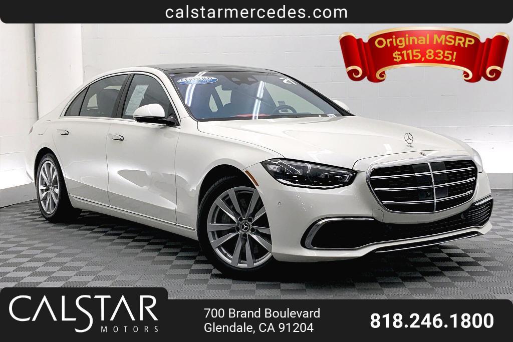 used 2021 Mercedes-Benz S-Class car, priced at $62,981