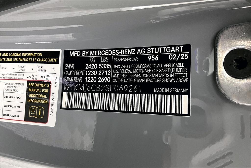 new 2025 Mercedes-Benz AMG CLE 53 car, priced at $87,290