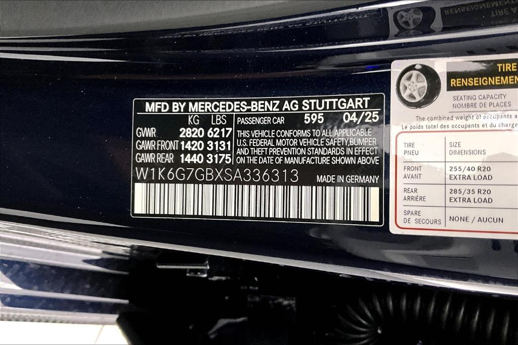new 2025 Mercedes-Benz S-Class car, priced at $138,605