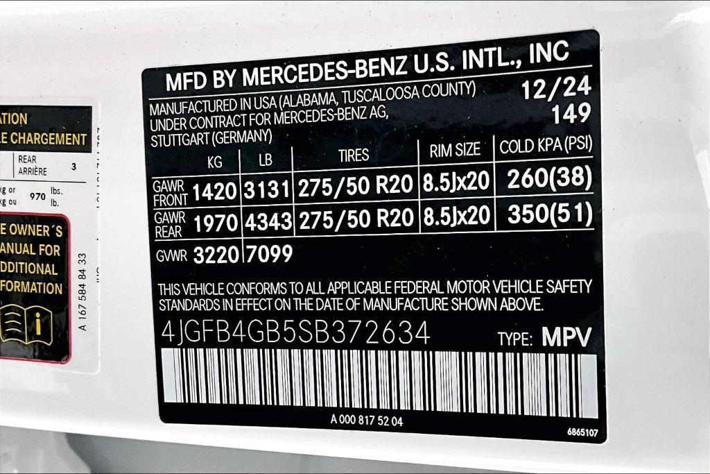 new 2025 Mercedes-Benz GLE 450e car, priced at $74,565