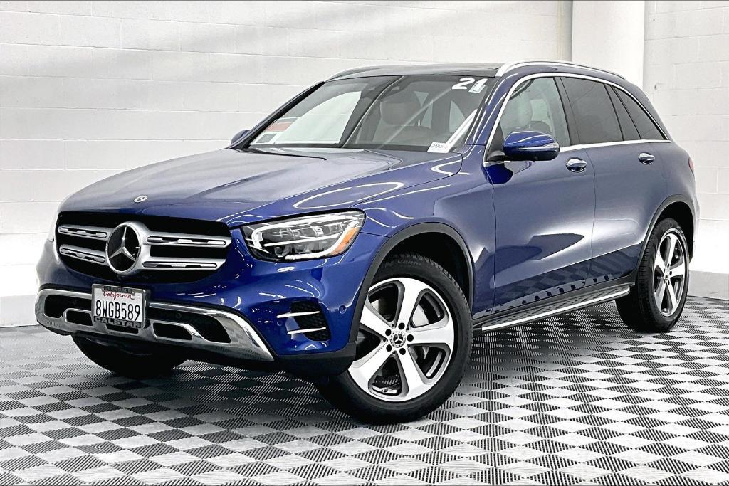 used 2021 Mercedes-Benz GLC 300 car, priced at $24,981