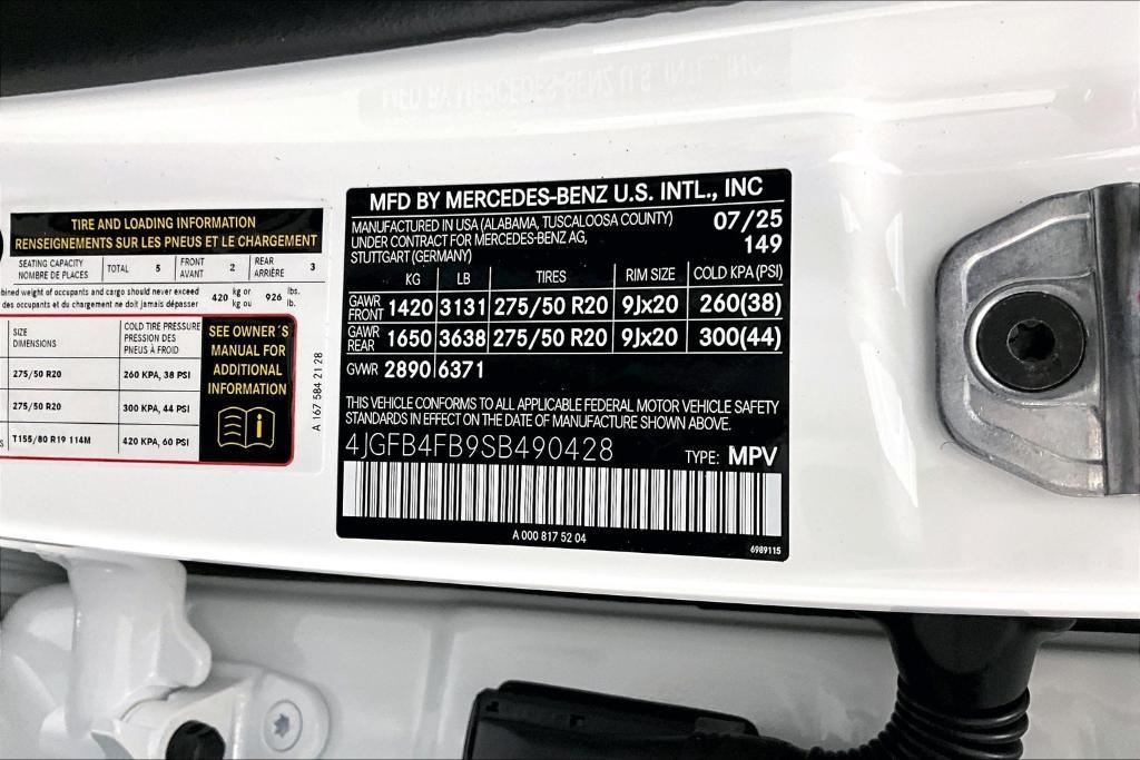 new 2025 Mercedes-Benz GLE 350 car, priced at $72,165