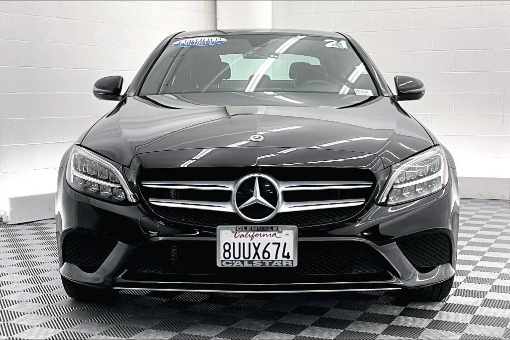 used 2021 Mercedes-Benz C-Class car, priced at $25,888