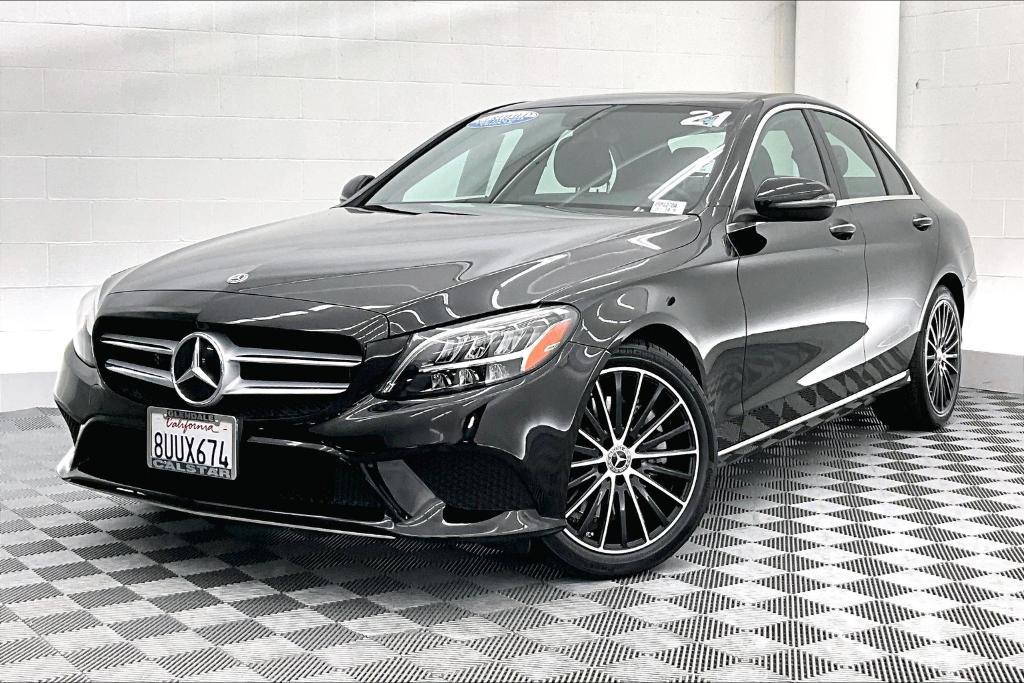used 2021 Mercedes-Benz C-Class car, priced at $25,888