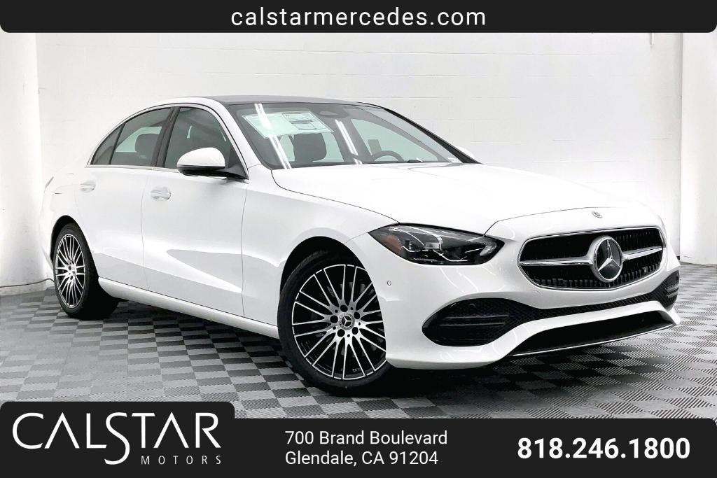new 2025 Mercedes-Benz C-Class car, priced at $51,660