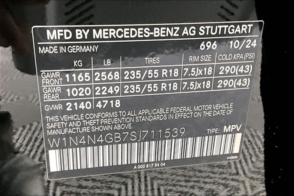 new 2025 Mercedes-Benz GLA 250 car, priced at $44,345