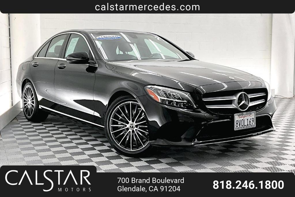 used 2021 Mercedes-Benz C-Class car, priced at $26,981