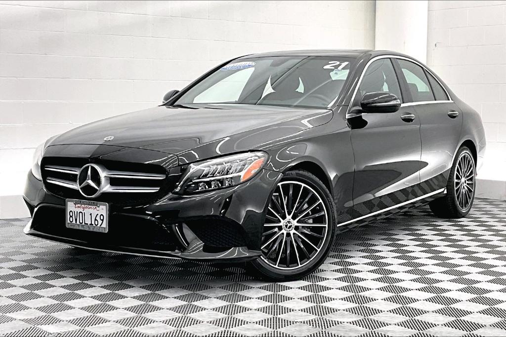 used 2021 Mercedes-Benz C-Class car, priced at $26,981