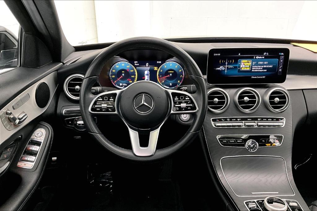 used 2021 Mercedes-Benz C-Class car, priced at $26,981