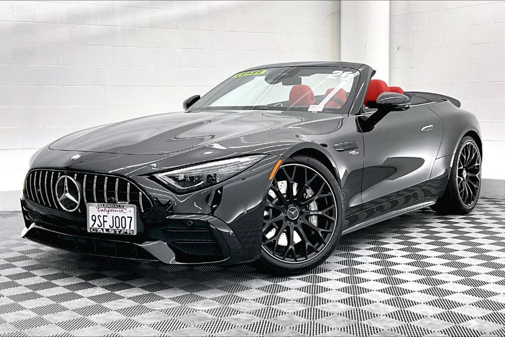 used 2025 Mercedes-Benz AMG SL 43 car, priced at $107,888