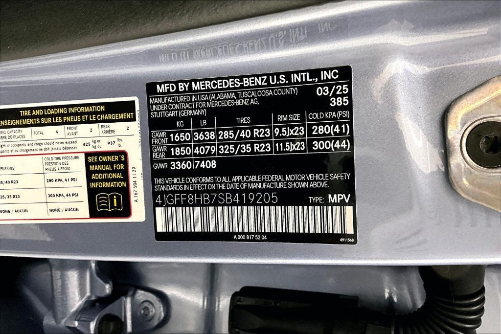 new 2025 Mercedes-Benz Maybach GLS 600 car, priced at $205,895