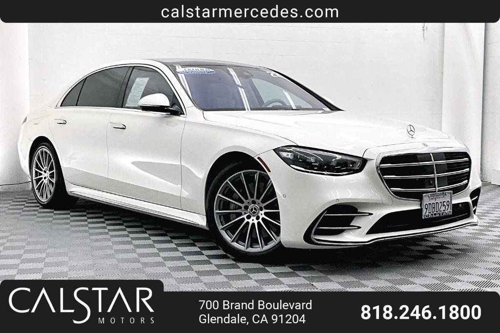 used 2022 Mercedes-Benz S-Class car, priced at $72,981