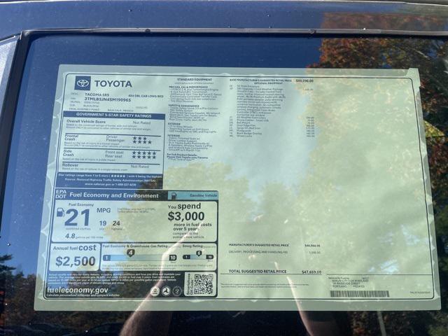 new 2025 Toyota Tacoma car, priced at $47,659