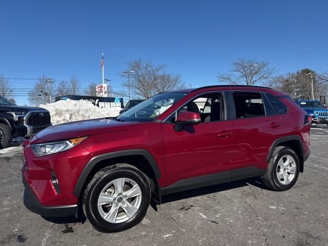 used 2021 Toyota RAV4 car, priced at $29,631