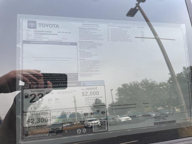 new 2025 Toyota 4Runner car, priced at $55,739