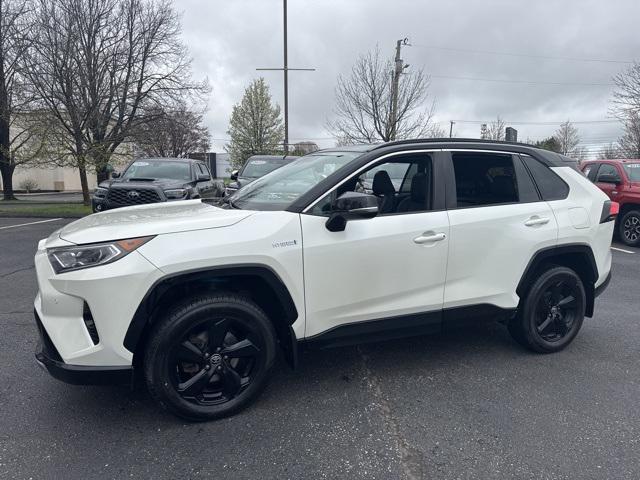 used 2021 Toyota RAV4 Hybrid car, priced at $28,471
