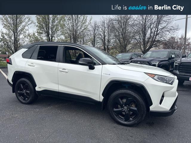 used 2021 Toyota RAV4 Hybrid car, priced at $28,699