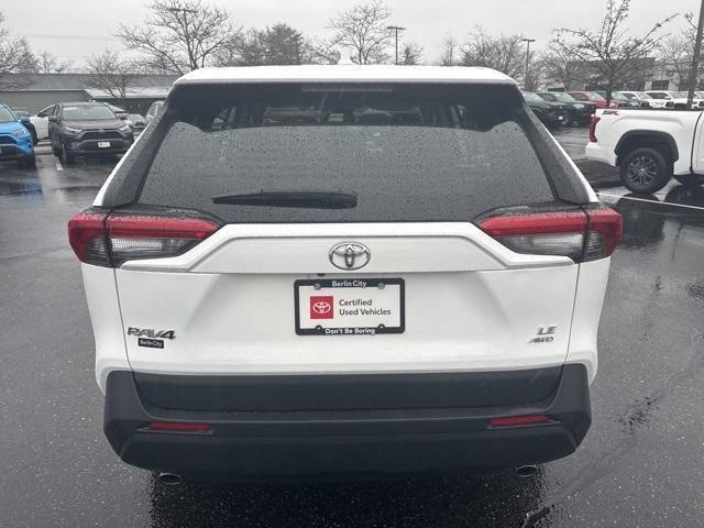 used 2022 Toyota RAV4 car, priced at $28,119