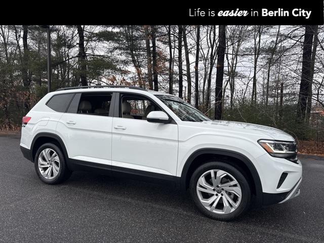 used 2021 Volkswagen Atlas car, priced at $30,998