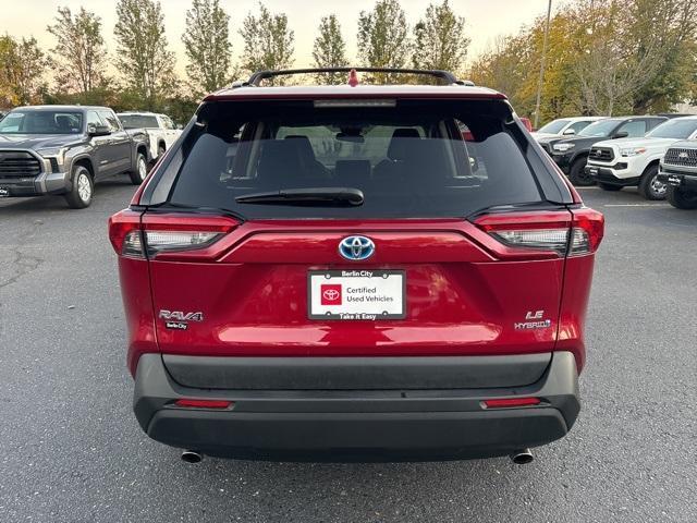 used 2022 Toyota RAV4 Hybrid car, priced at $31,350