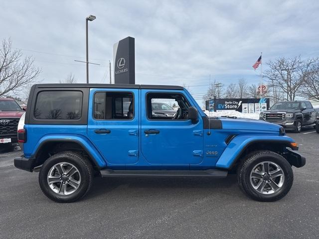 used 2022 Jeep Wrangler Unlimited car, priced at $36,422