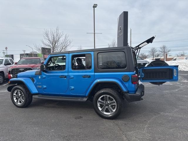 used 2022 Jeep Wrangler Unlimited car, priced at $36,422