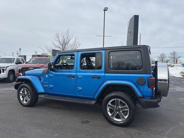 used 2022 Jeep Wrangler Unlimited car, priced at $36,422