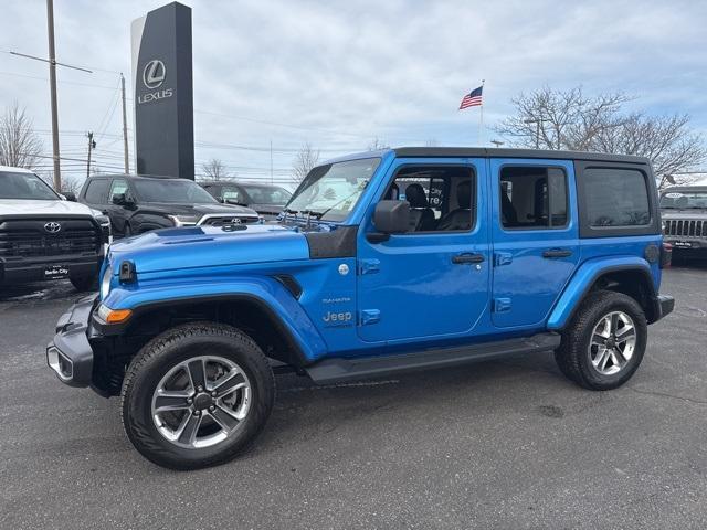 used 2022 Jeep Wrangler Unlimited car, priced at $36,422