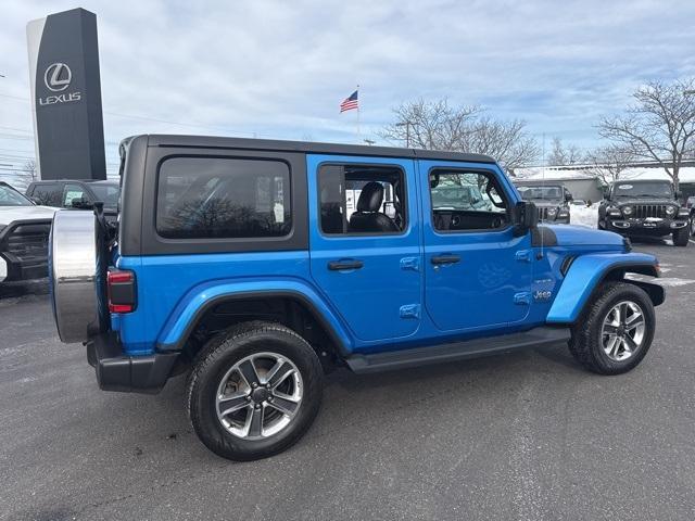 used 2022 Jeep Wrangler Unlimited car, priced at $36,422