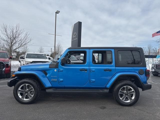 used 2022 Jeep Wrangler Unlimited car, priced at $36,422