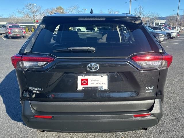 used 2021 Toyota RAV4 car, priced at $25,643