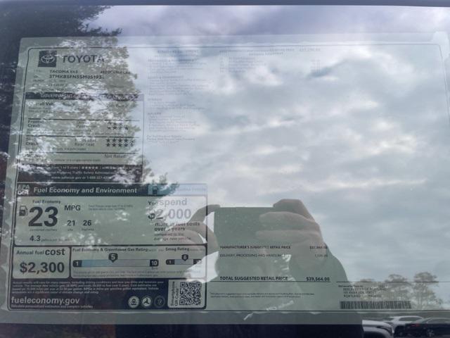 new 2025 Toyota Tacoma car, priced at $39,564