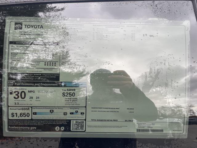 new 2026 Toyota Corolla Cross car, priced at $31,798