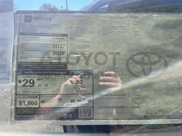 new 2025 Toyota RAV4 car, priced at $36,834
