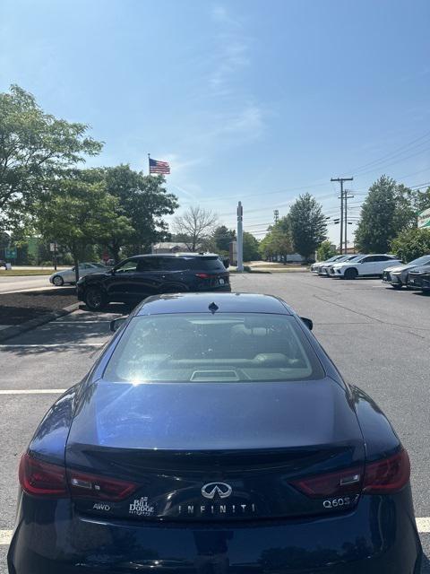 used 2022 INFINITI Q60 car, priced at $37,891